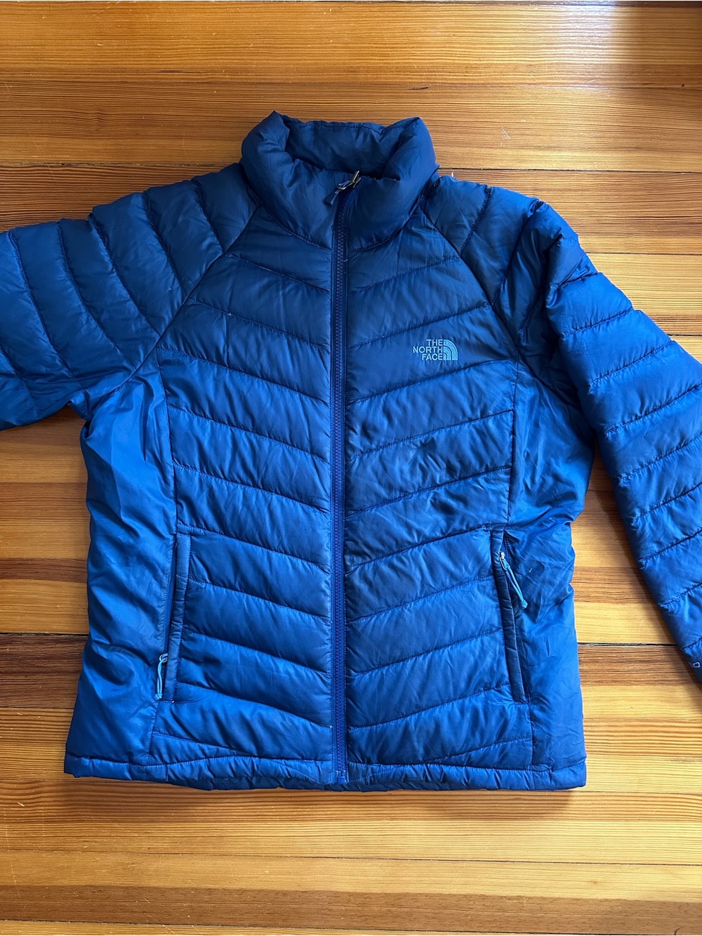 The North Face Deep Blue 550 Down Puffer Jacket
